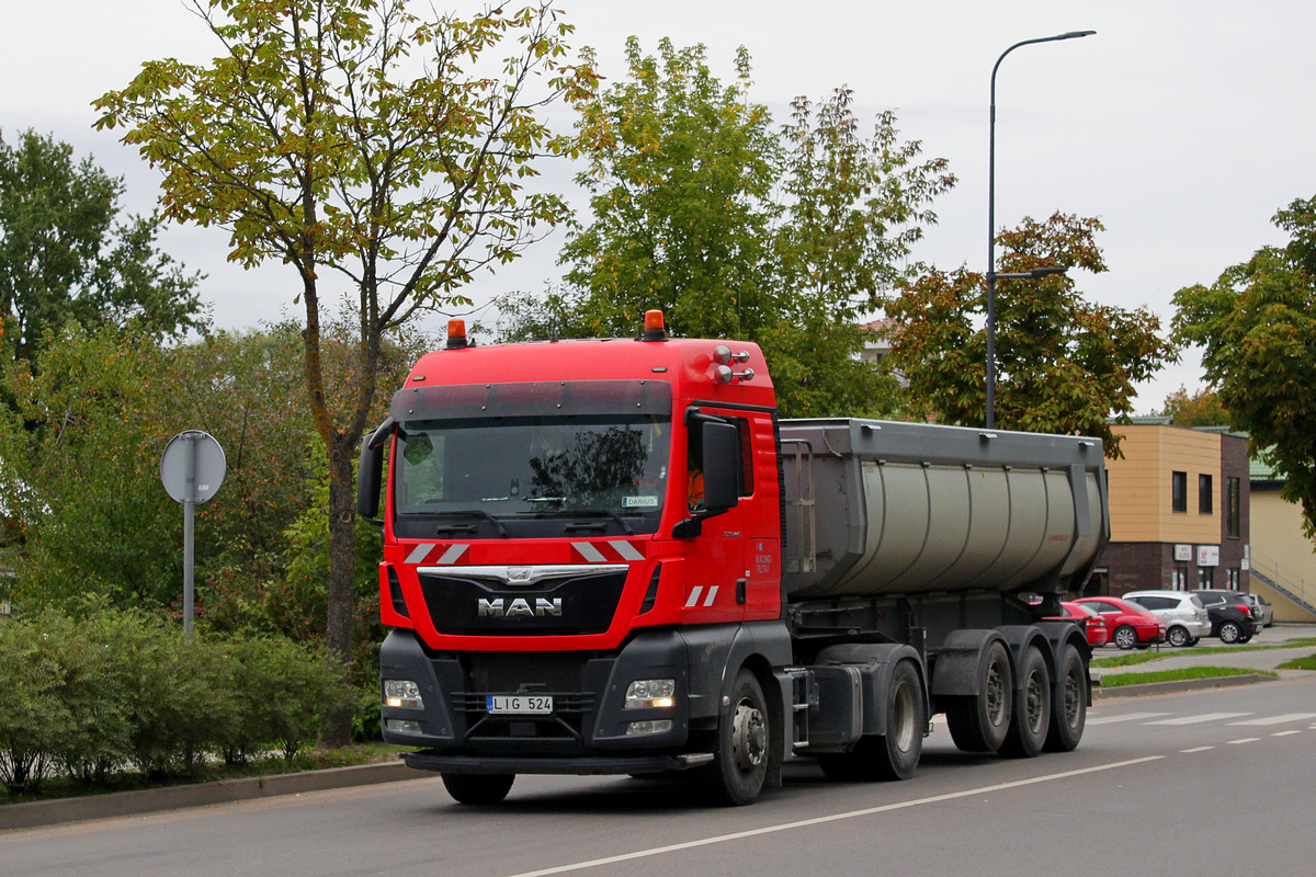 Литва, № LIG 524 — MAN TGX ('2012) 18.440