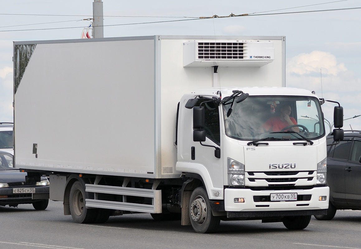 Омская область, № У 700 КВ 55 — Isuzu Rus (общая модель)