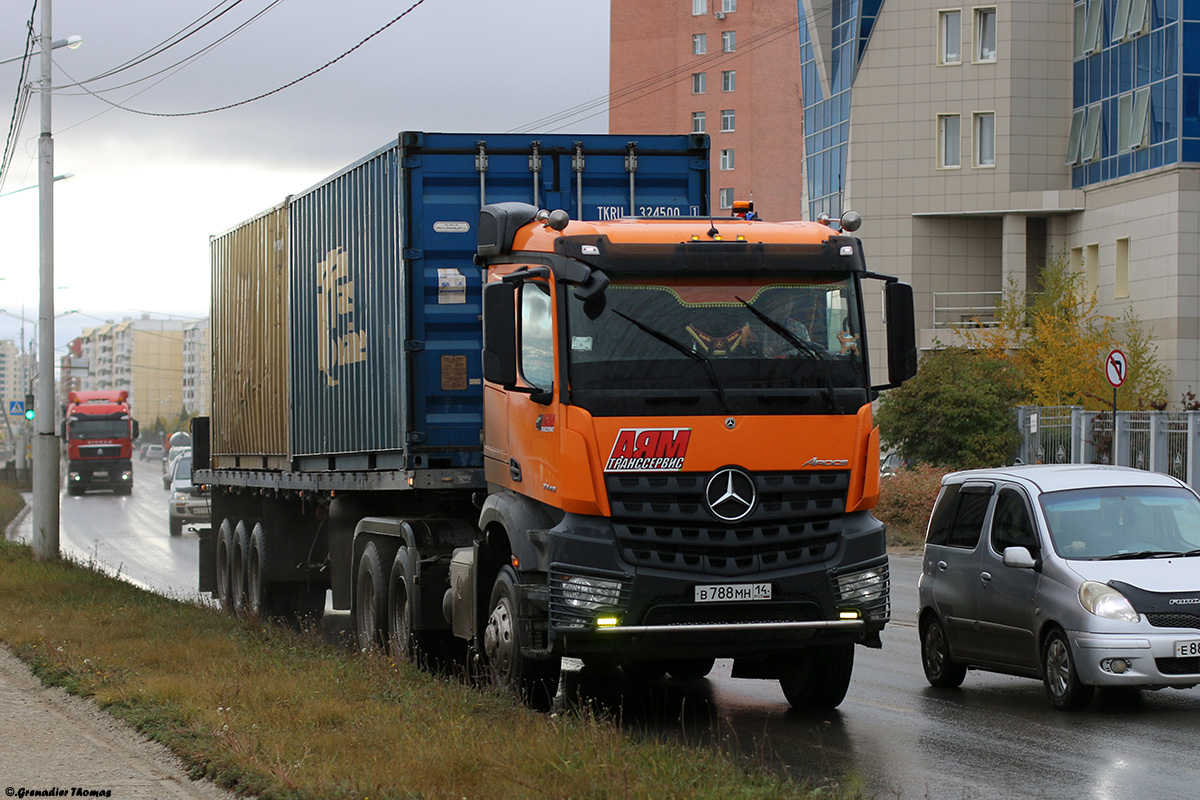 Саха (Якутия), № В 788 МН 14 — Mercedes-Benz Arocs 3348 [Z9M]
