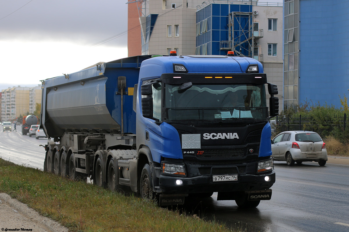 Саха (Якутия), № В 797 МС 14 — Scania ('2016) P440