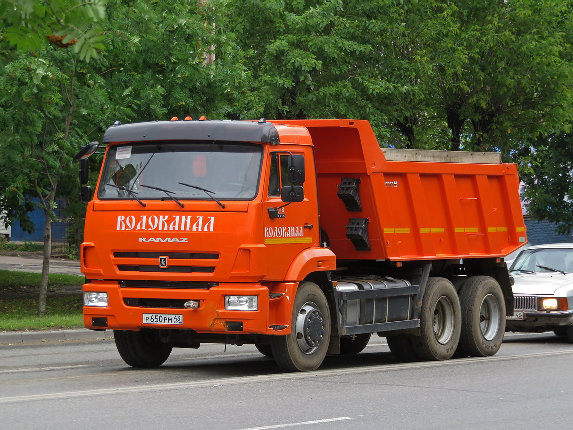 Кировская область, № Р 650 РМ 43 — КамАЗ-65115-50