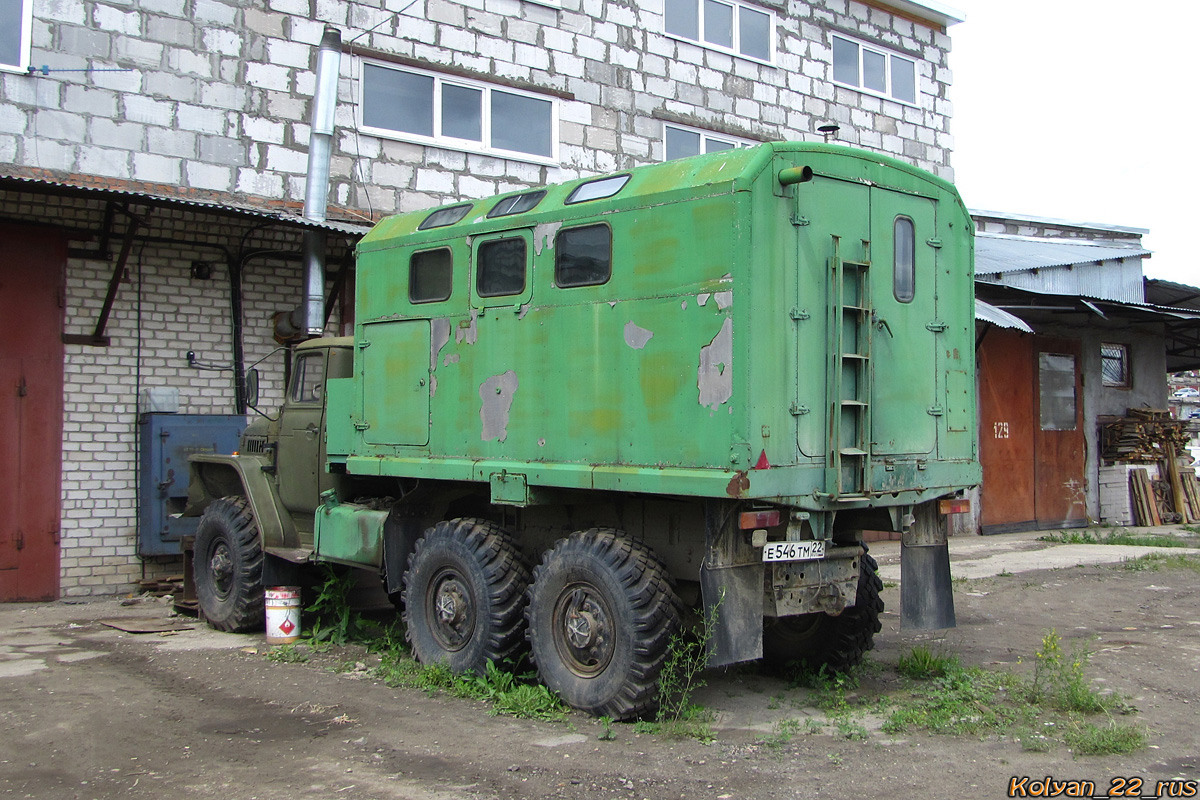 Алтайский край, № Е 546 ТМ 22 — Урал-4320-01