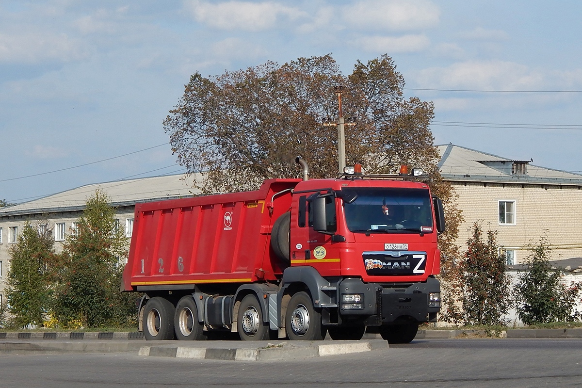 Белгородская область, № О 126 НН 31 — MAN TGS ('2007) 41.400