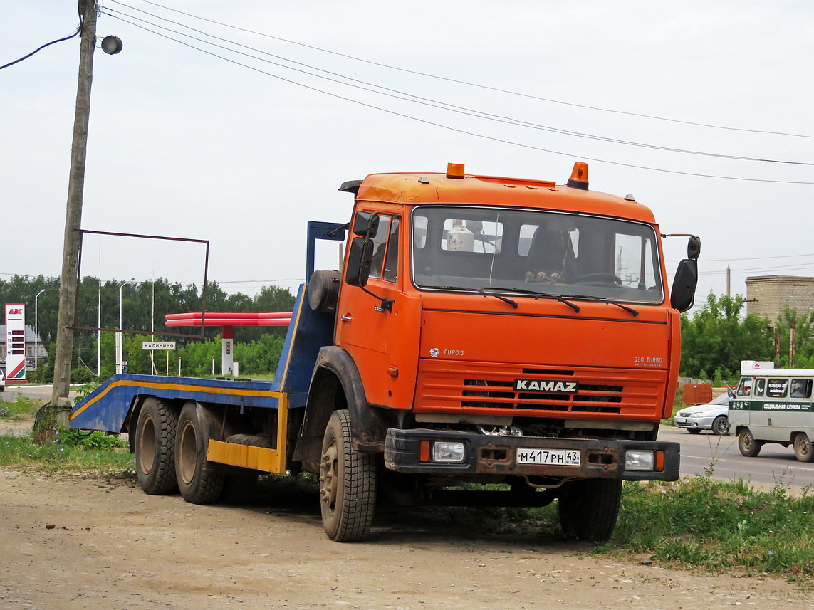 Кировская область, № М 417 РН 43 — КамАЗ-65115 (общая модель)