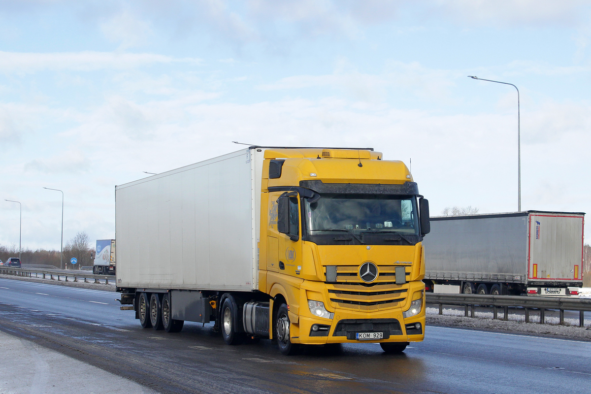 Литва, № KOM 929 — Mercedes-Benz Actros ('2011) 1845