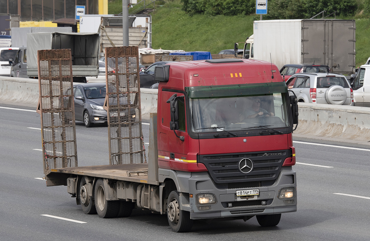 Московская область, № Т 814 РТ 199 — Mercedes-Benz Actros ('2003) 2536