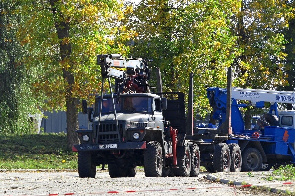 Могилёвская область, № АВ 6614-6 — Урал-4320 (общая модель)