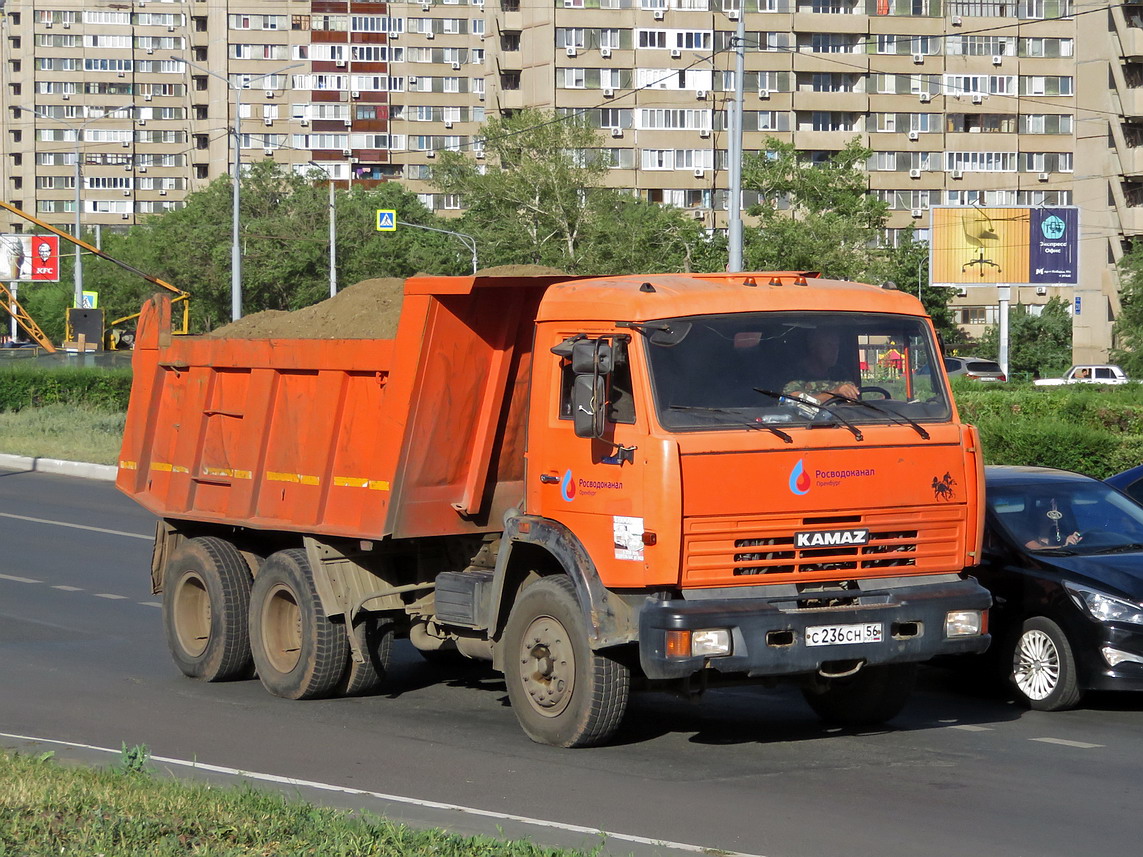 Оренбургская область, № С 236 СН 56 — КамАЗ-65115 (общая модель)