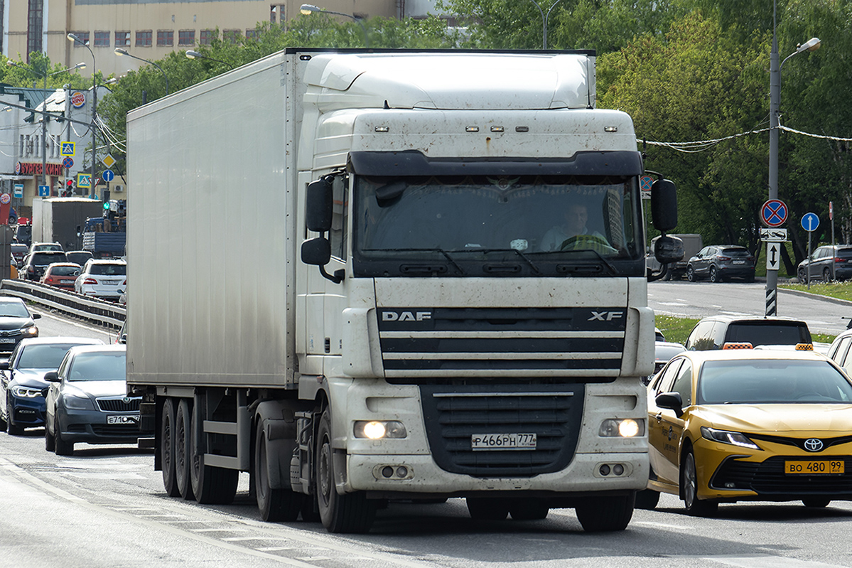 Москва, № Р 466 РН 777 — DAF XF105 FT