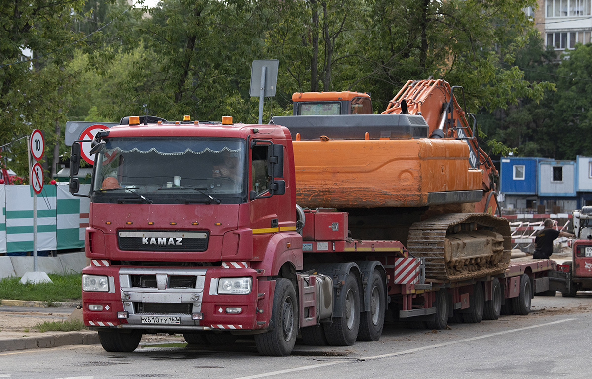 Самарская область, № Х 610 ТУ 163 — КамАЗ-65806-T5