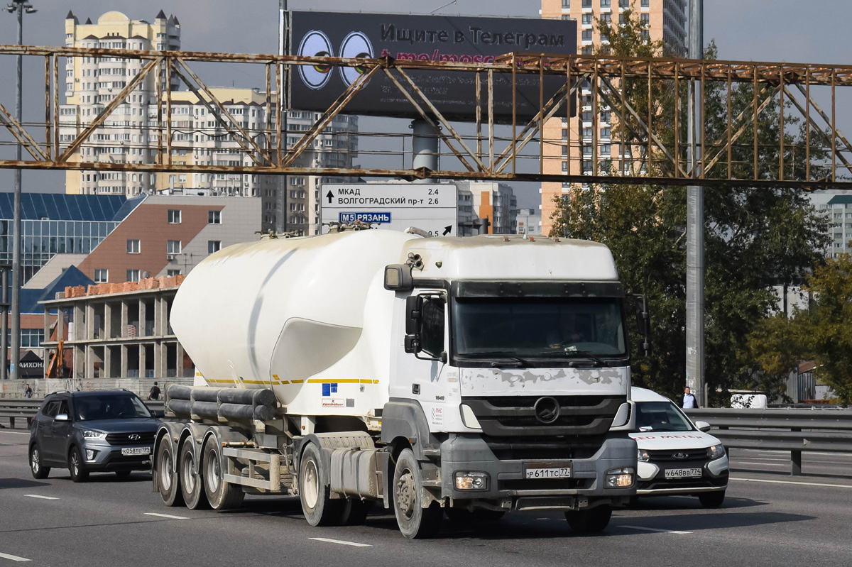 Москва, № Р 611 ТС 77 — Mercedes-Benz Axor 1840 [Z9M]