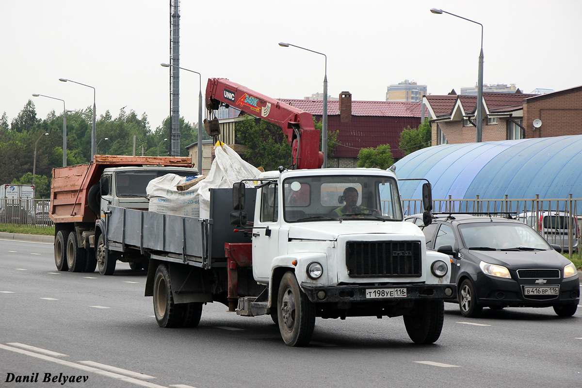 Татарстан, № Т 198 УЕ 116 — ГАЗ-3307