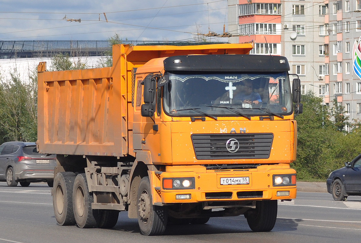 Омская область, № Т 014 МХ 55 — Shaanxi Shacman F2000 SX325x