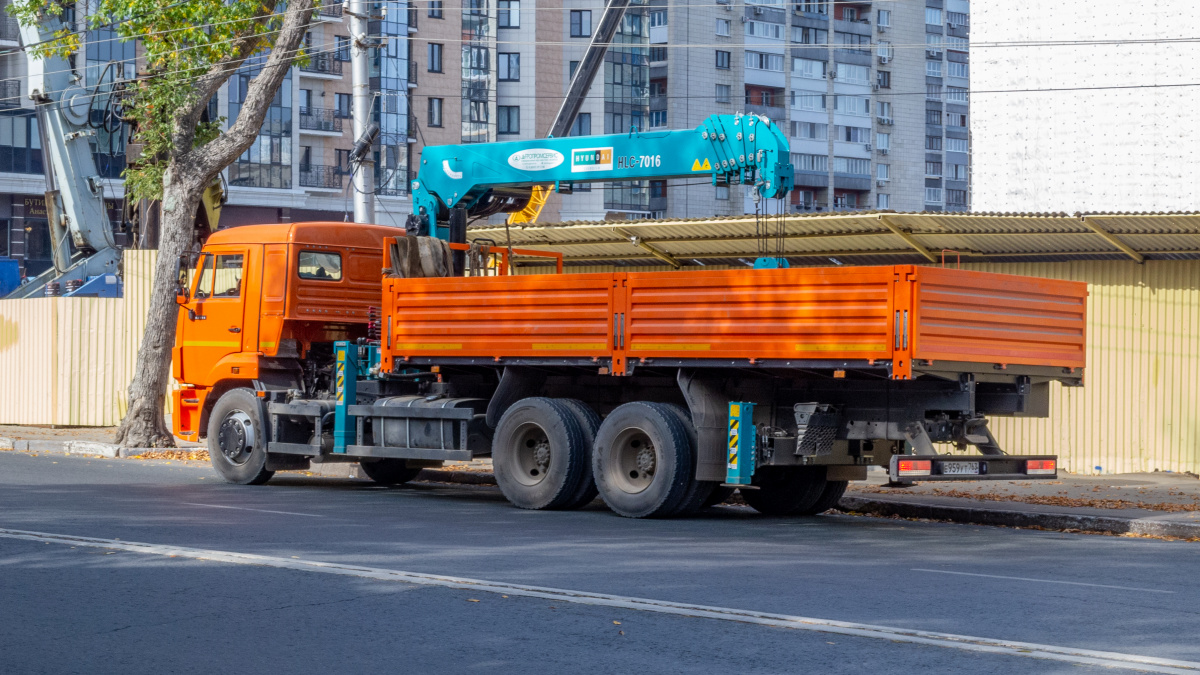 Самарская область, № Е 959 УТ 763 — КамАЗ-65115 (общая модель)