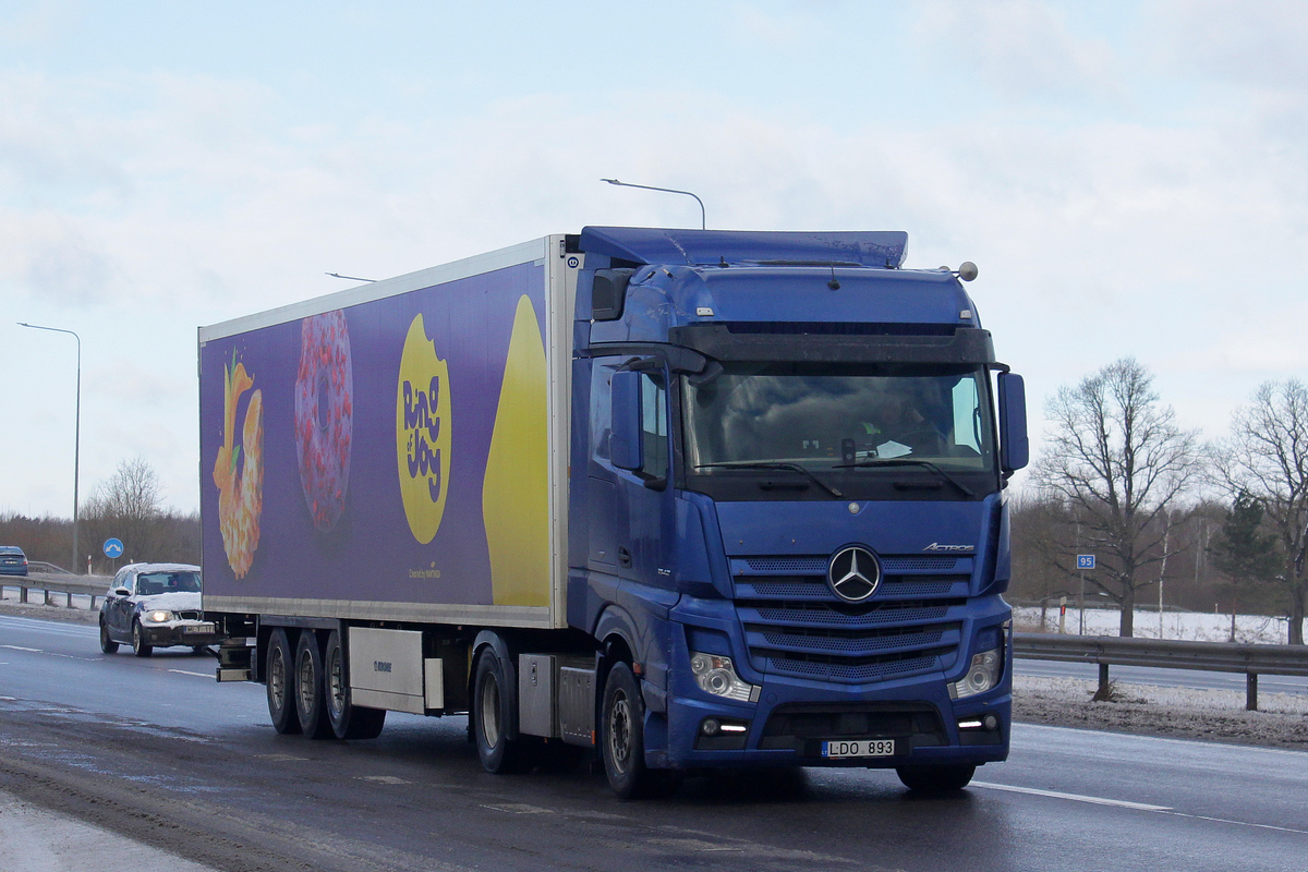 Литва, № LDO 893 — Mercedes-Benz Actros ('2011)