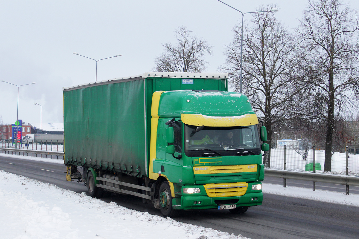 Литва, № GJH 066 — DAF CF75 FA