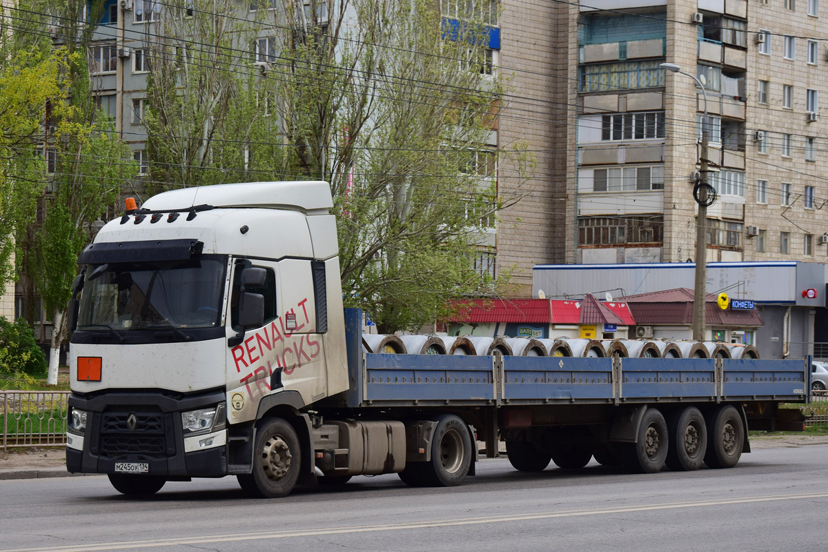 Волгоградская область, № М 245 ОУ 134 — Renault T-Series ('2013)