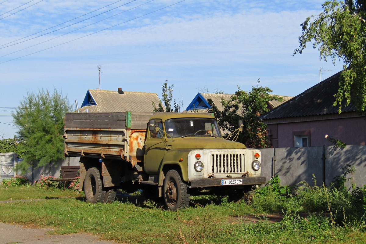 Полтавская область, № BI 8323 CP — ГАЗ-53-14, ГАЗ-53-14-01