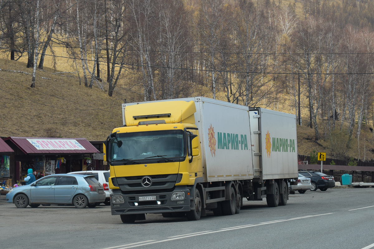 Алтайский край, № О 057 ТТ 22 — Mercedes-Benz Actros ('2009) 2541