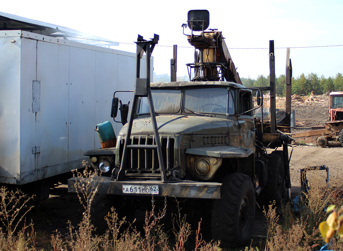 Рязанская область, № А 611 РО 62 — Урал-4320 (общая модель)