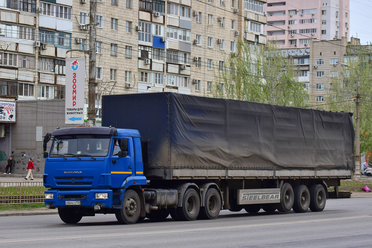 Волгоградская область, № В 864 СО 134 — КамАЗ-65116-A4