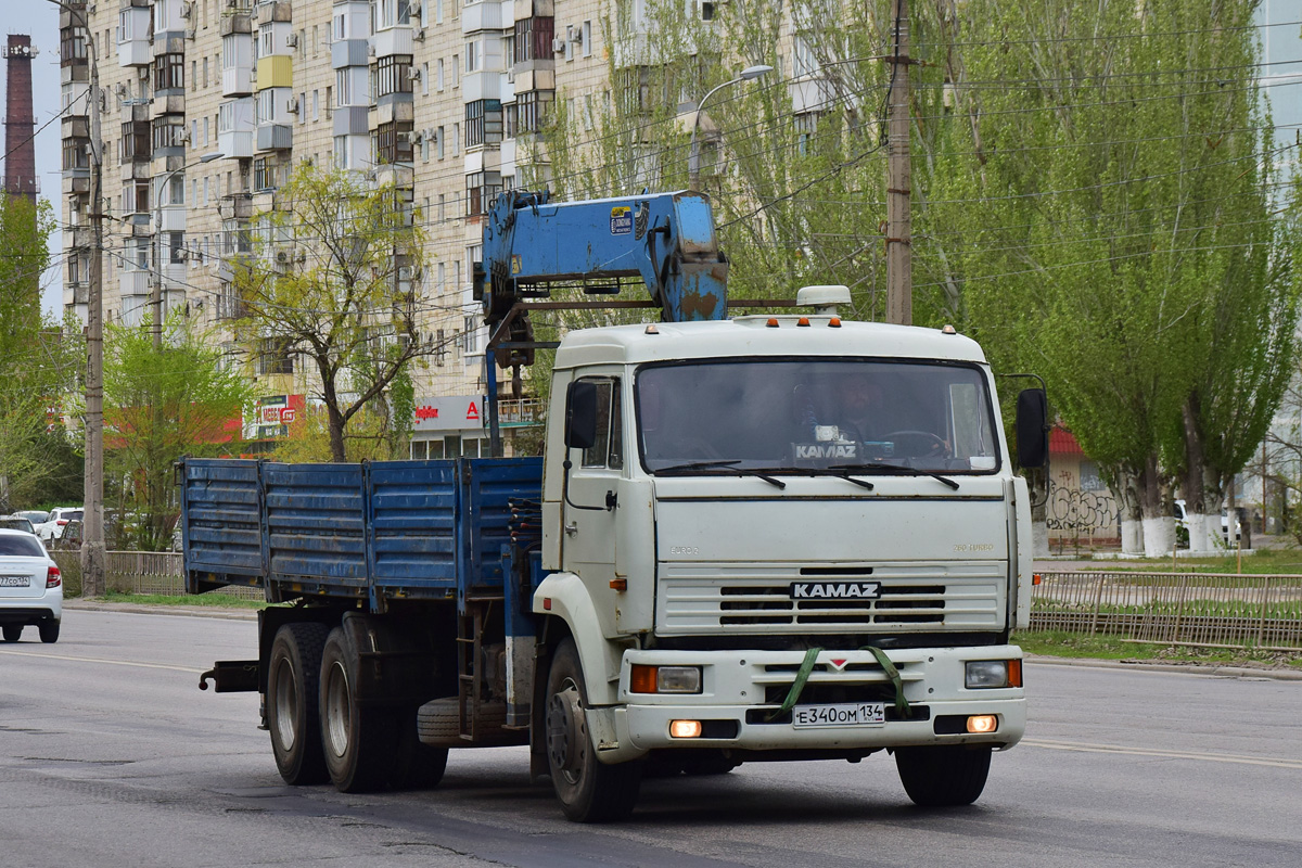 Волгоградская область, № Е 340 ОМ 134 — КамАЗ-65117 [651170]