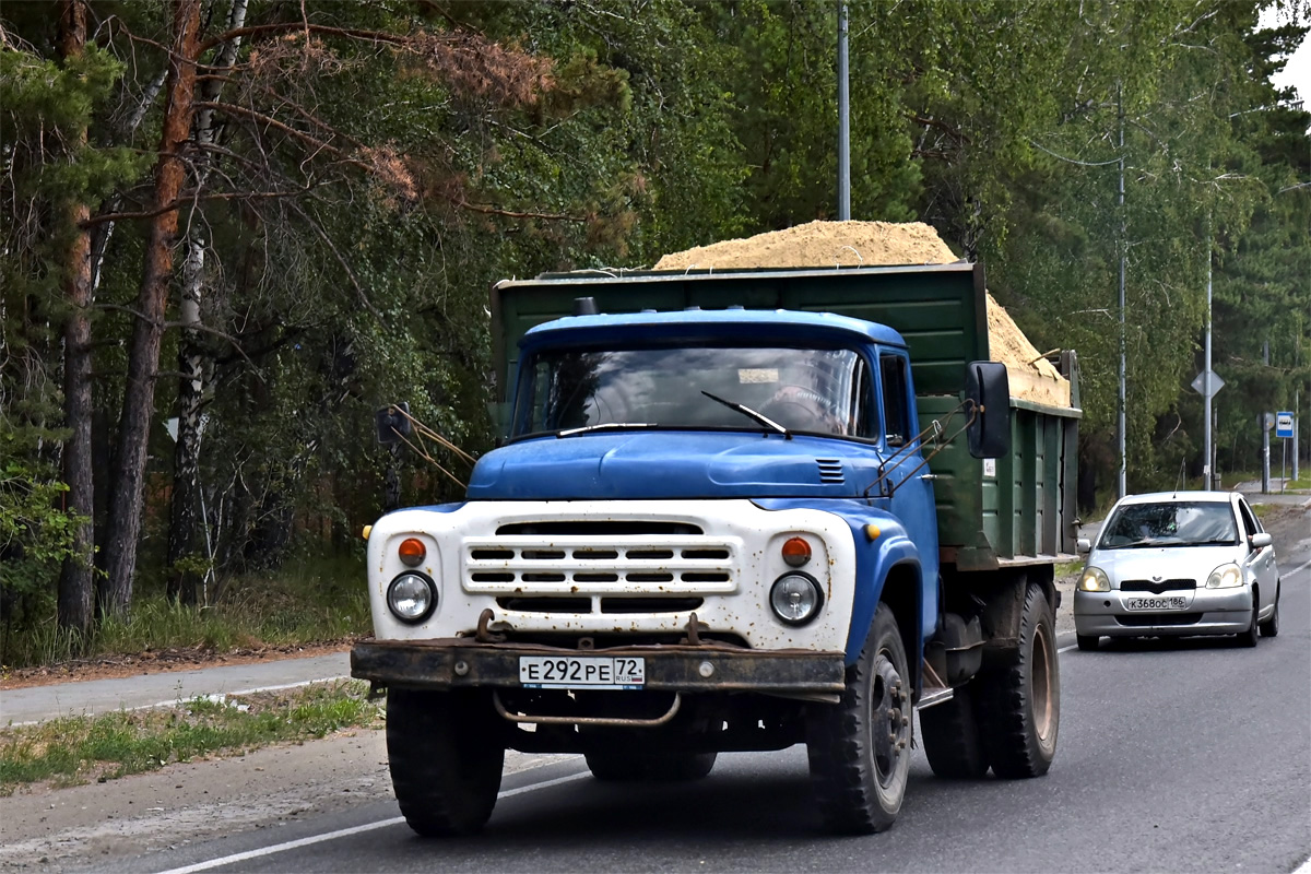 Тюменская область, № Е 292 РЕ 72 — ЗИЛ-495850