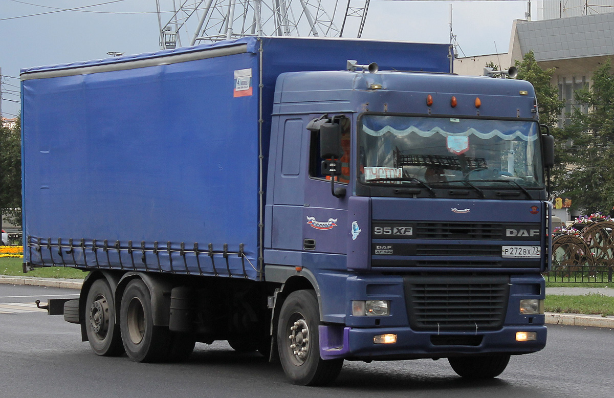 Ульяновская область, № Р 272 ВХ 73 — DAF 95XF FAR