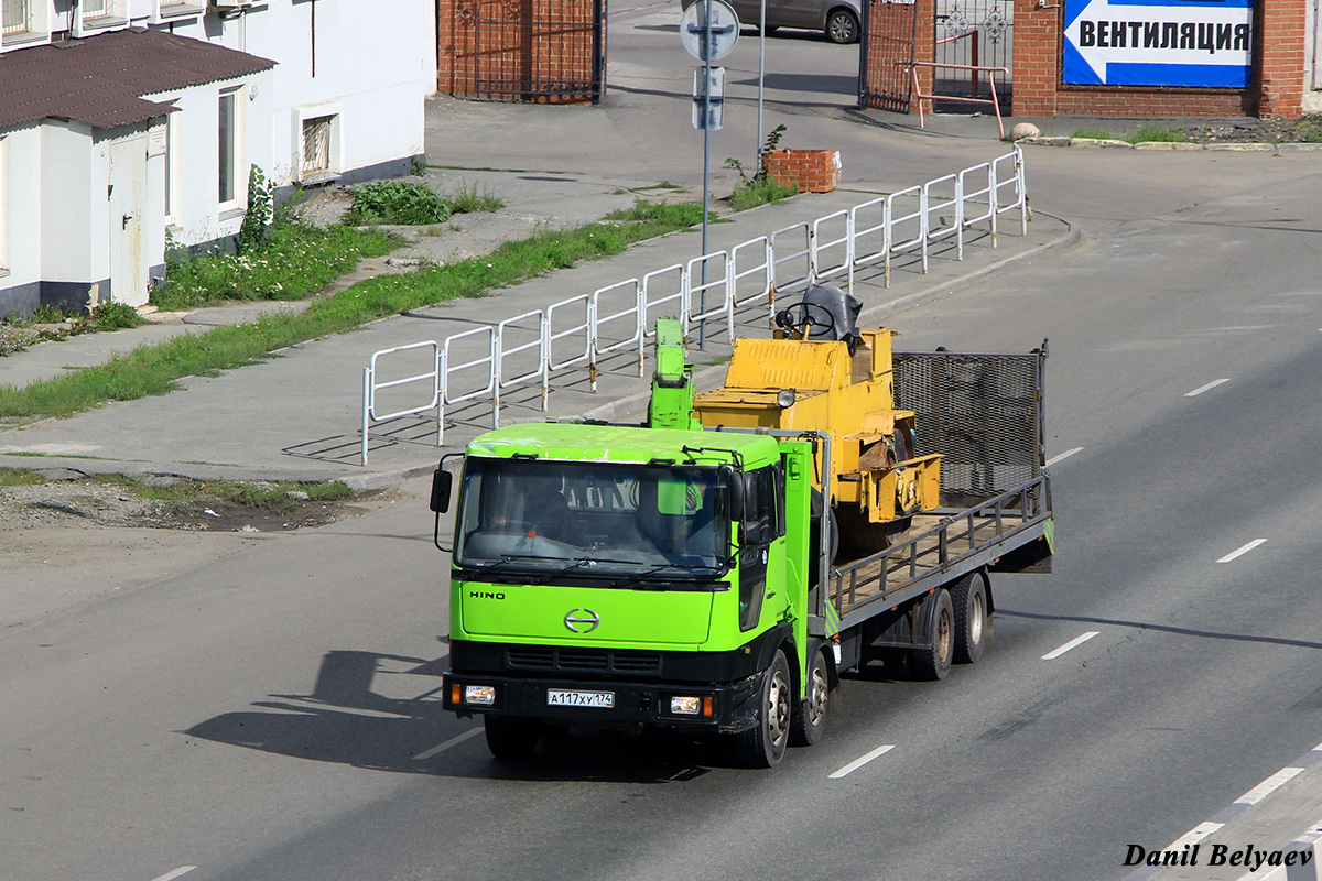 Челябинская область, № А 117 ХУ 174 — Hino FW