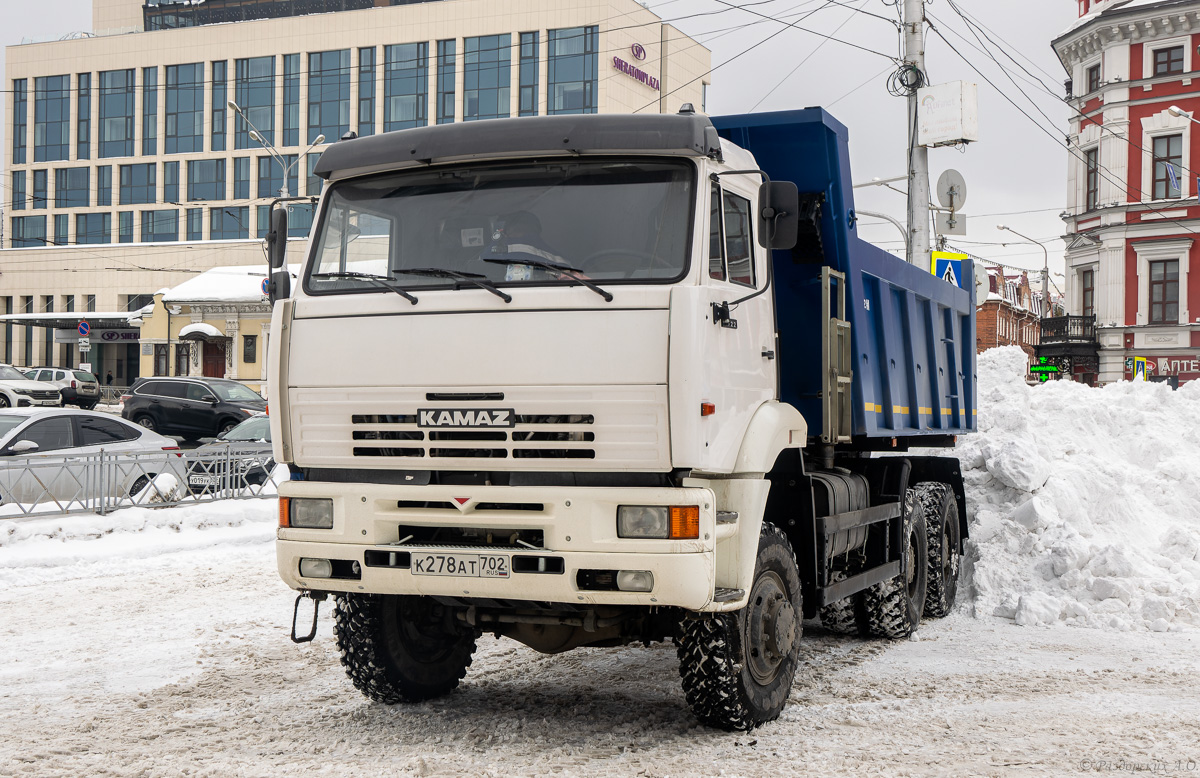 Башкортостан, № К 278 АТ 702 — КамАЗ-6522 [652200]