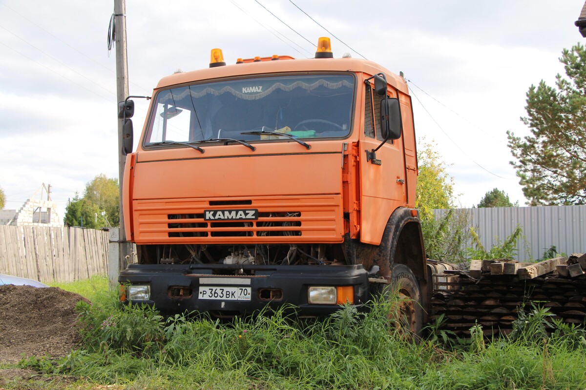 Томская область, № Р 363 ВК 70 — КамАЗ-54115-15 [54115R]