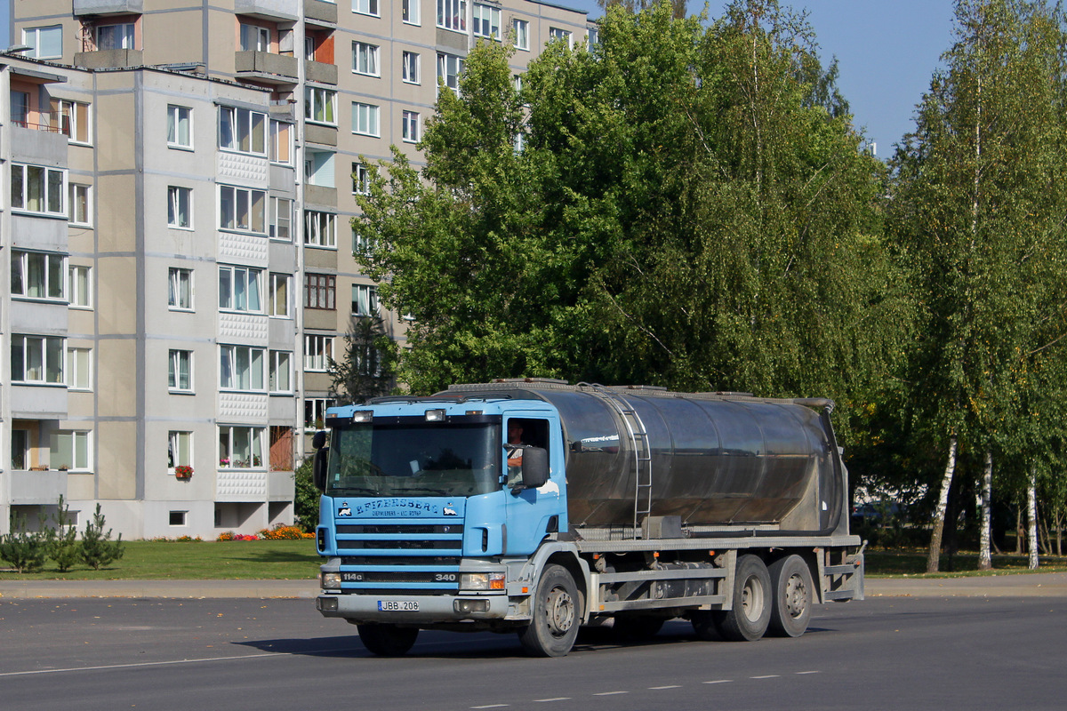 Литва, № JBB 208 — Scania ('1996) P114C