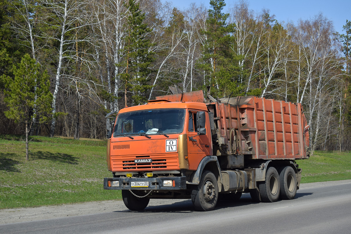 Алтайский край, № У 304 ТУ 22 — КамАЗ-65115-62