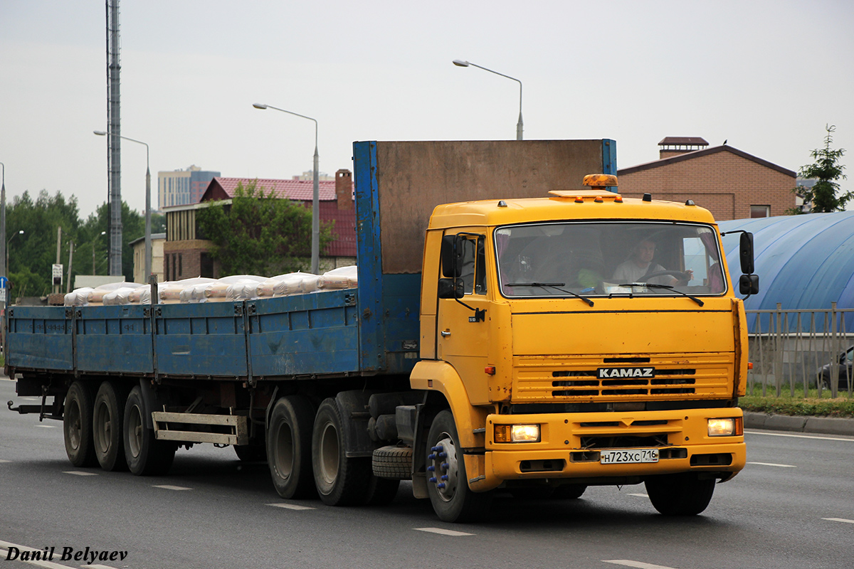 Татарстан, № Н 723 ХС 716 — КамАЗ-65116 [651160]