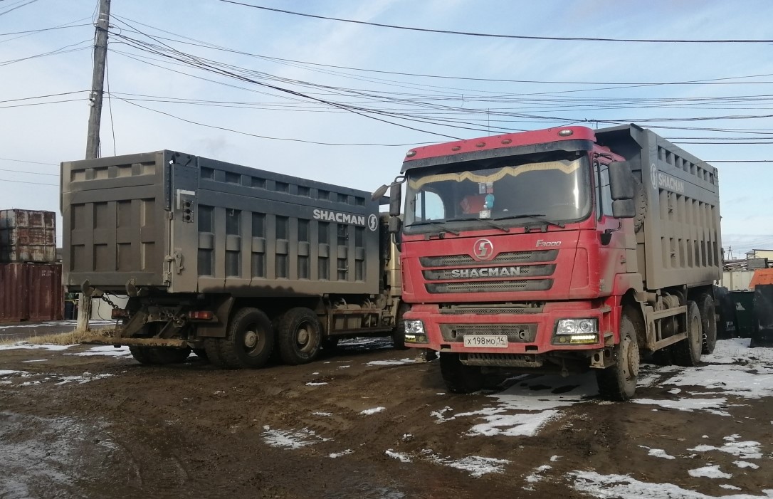 Саха (Якутия), № Х 198 МО 14 — Shaanxi Shacman F3000 SX325x