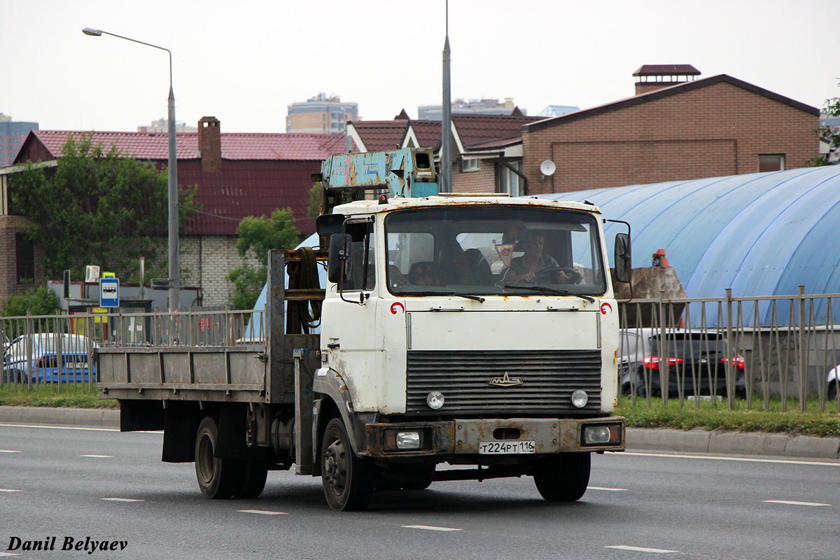 Татарстан, № Т 224 РТ 116 — МАЗ-437041 "Зубрёнок"