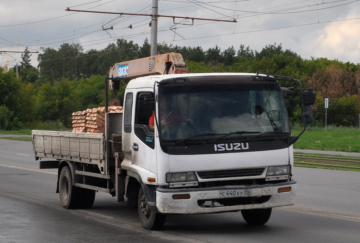 Омская область, № С 440 ХУ 55 — Isuzu Forward (общая модель)