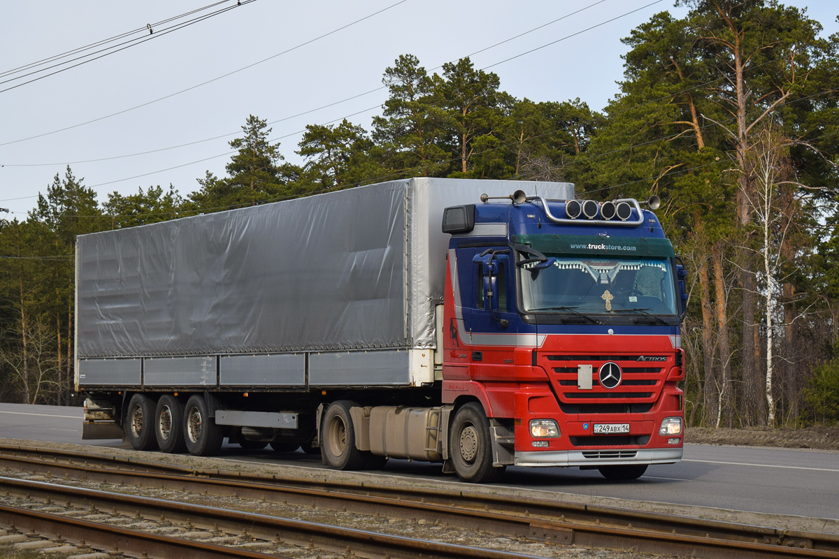 Павлодарская область, № 249 ABX 14 — Mercedes-Benz Actros ('2003) 1841