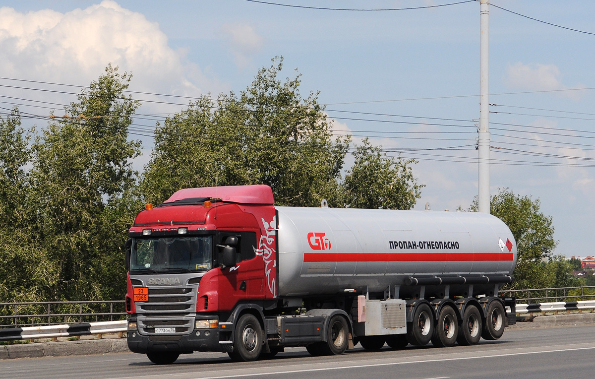 Томская область, № С 773 ОН 70 — Scania ('2009) G420