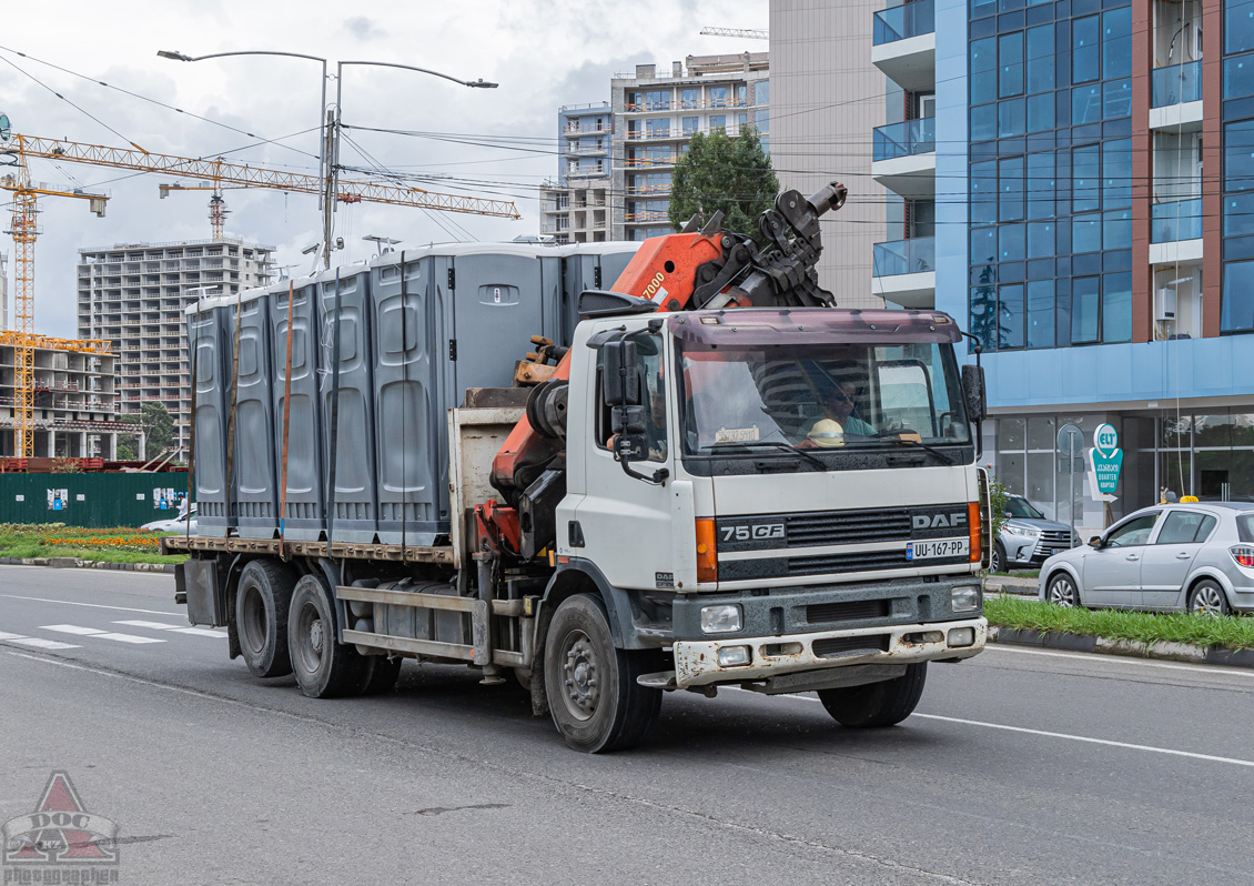 Грузия, № UU-167-PP — DAF 75 (CF) FAS