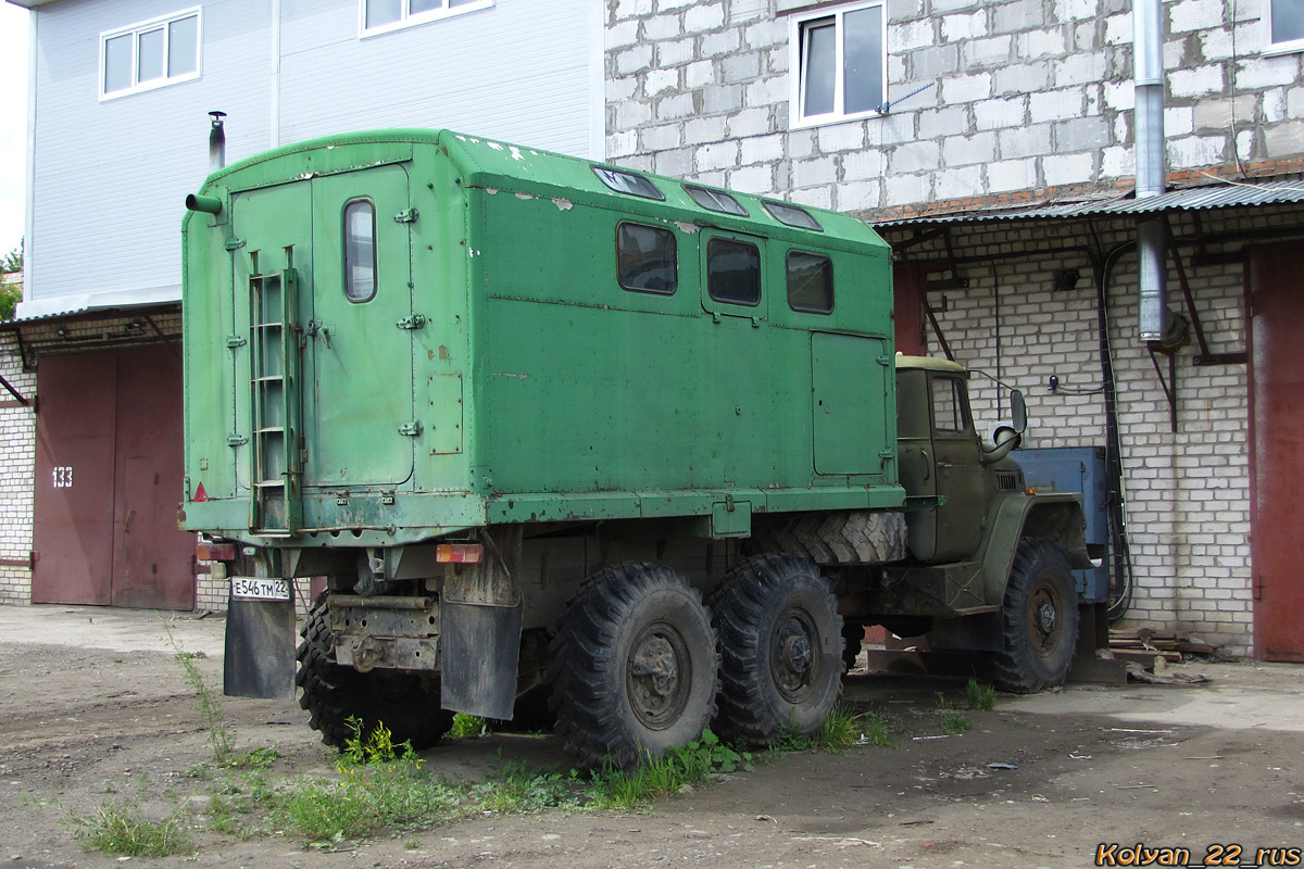 Алтайский край, № Е 546 ТМ 22 — Урал-4320-01