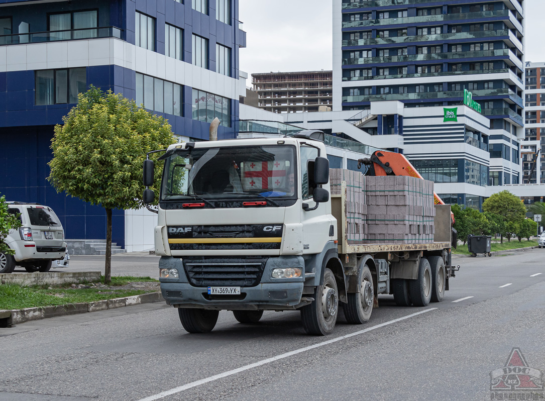 Грузия, № XY-369-YX — DAF CF85 FAD