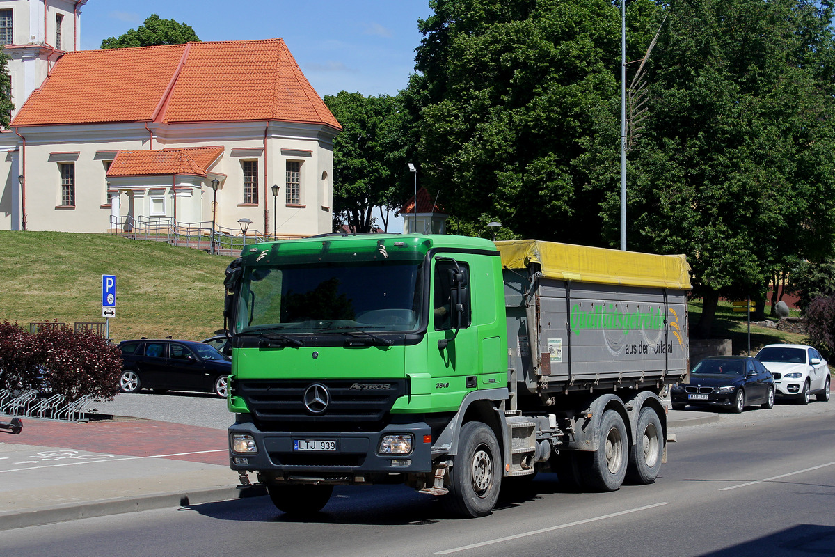 Литва, № LTJ 939 — Mercedes-Benz Actros ('2003) 2646