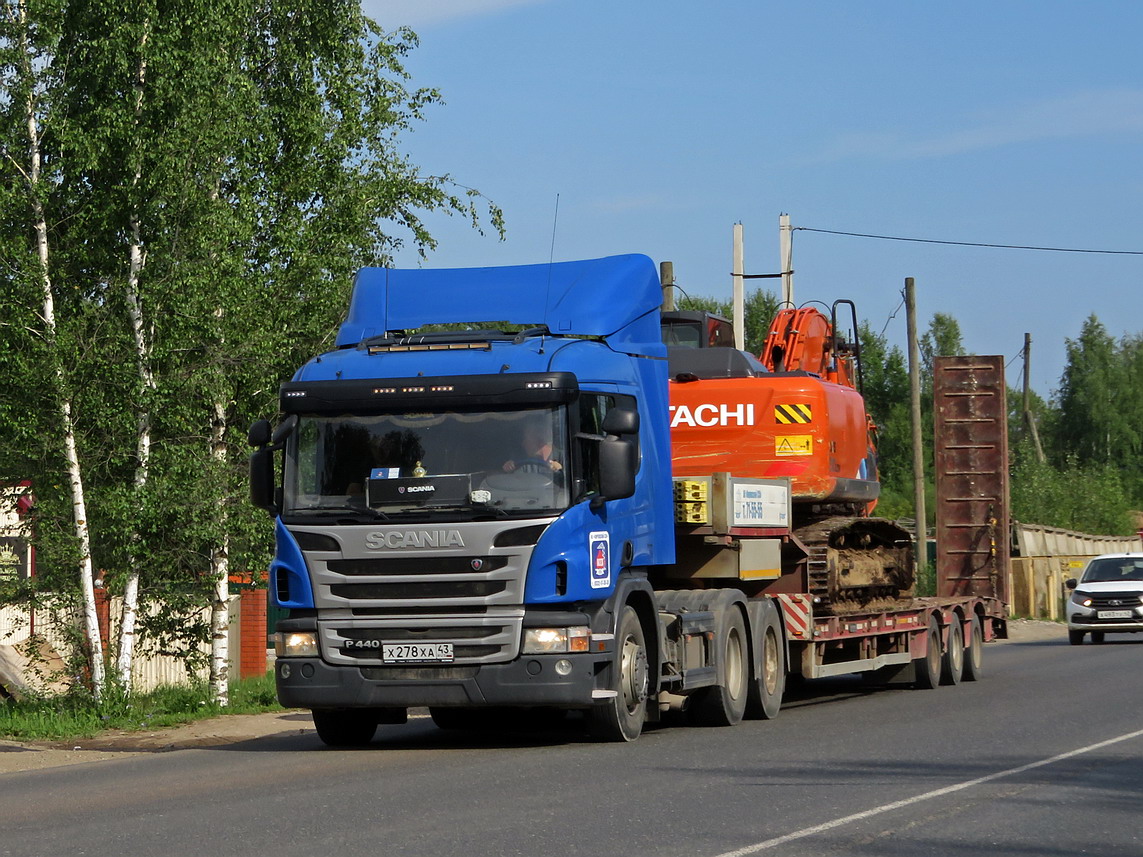 Кировская область, № Х 278 ХА 43 — Scania ('2011) P440