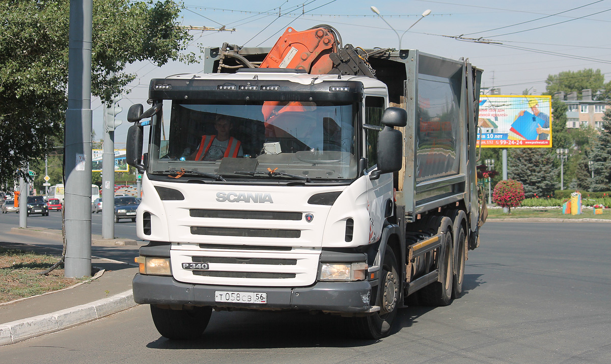 Оренбургская область, № Т 058 СВ 56 — Scania ('2011) P340