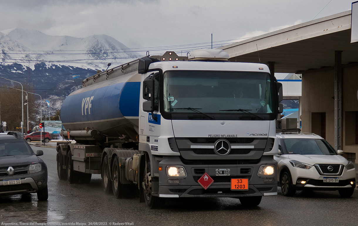 Аргентина, № T67 — Mercedes-Benz Actros ('2009) 2536