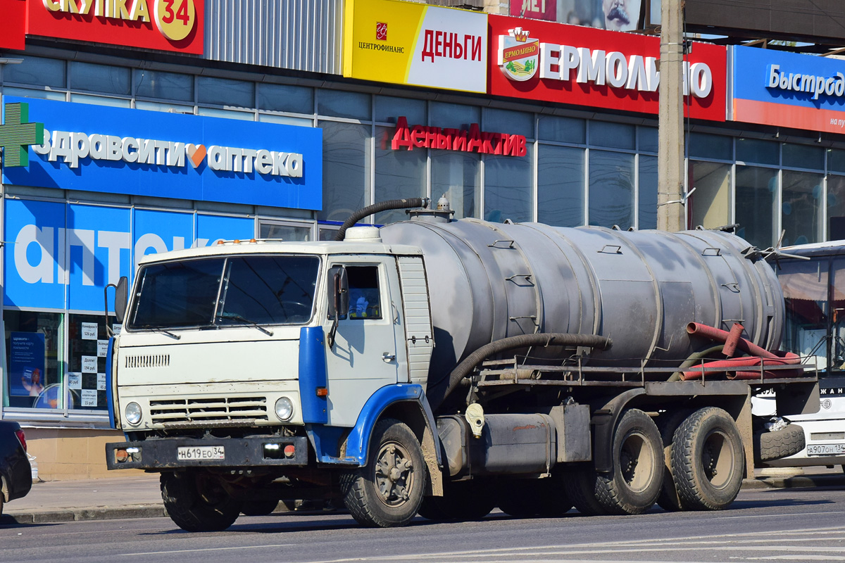 Волгоградская область, № Н 619 ЕО 34 — КамАЗ-53202