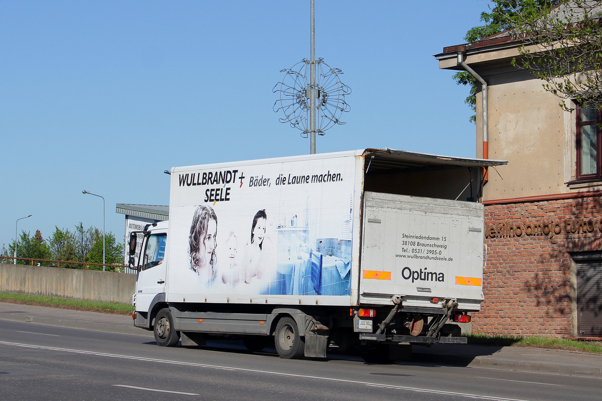 Литва, № JUZ 602 — Mercedes-Benz Atego 818