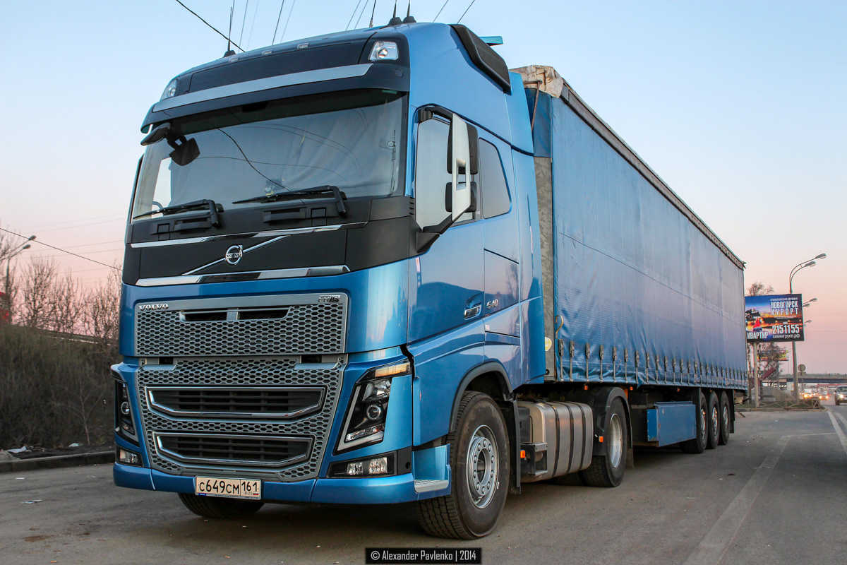 Ростовская область, № С 649 СМ 161 — Volvo ('2012) FH16.540