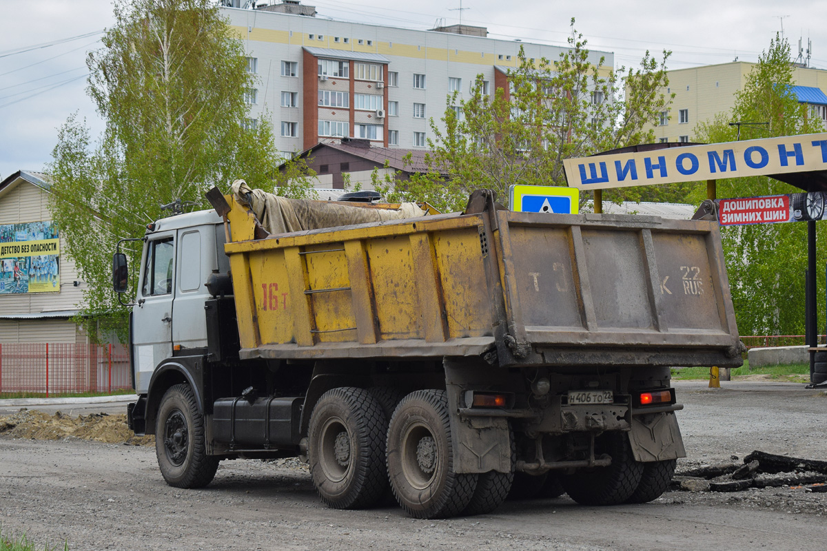 Алтайский край, № Н 406 ТО 22 — МАЗ-5516 [551600]